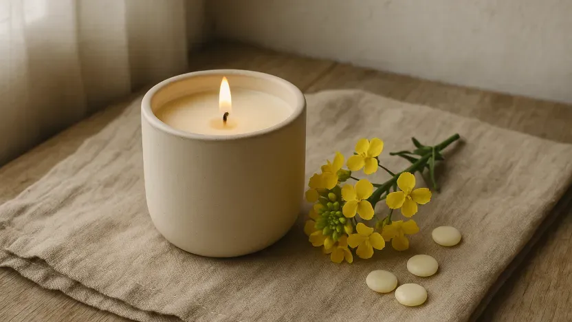 Cire de colza : la cire végétale européenne